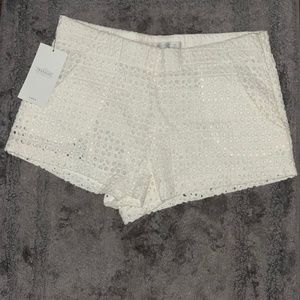 Zara White Shorts